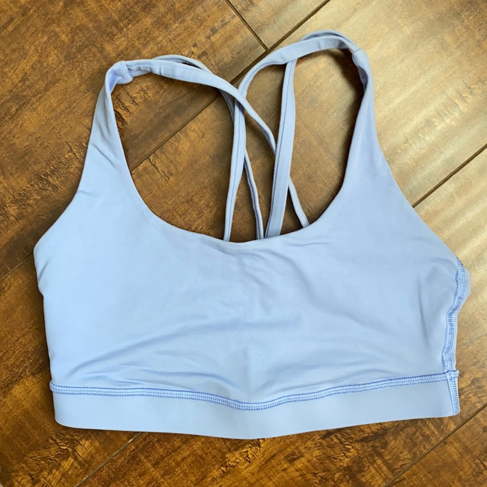 Lululemon size 6 lavender sports bra